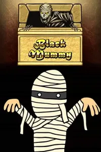 black mummy slot logo